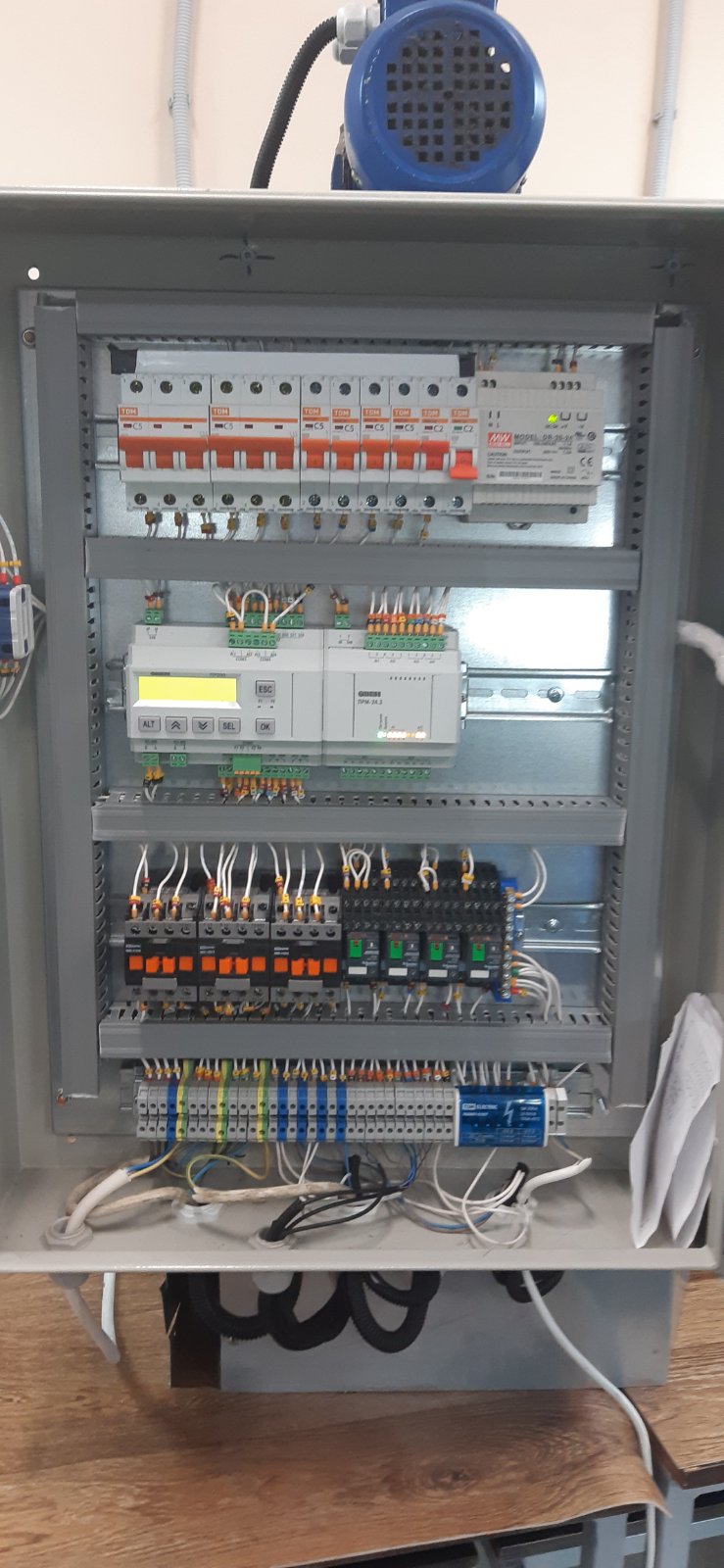 Система автоматического управления процесса водозабора