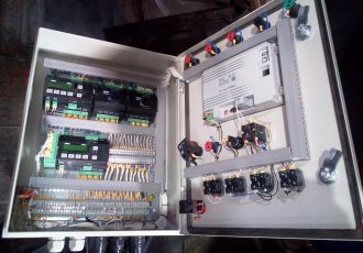 Система автоматической работы прессового станка на 100 тонн