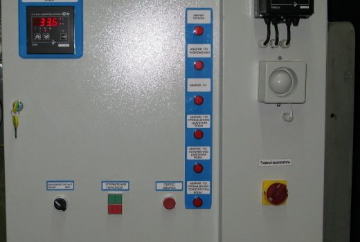 Щит управления котлом