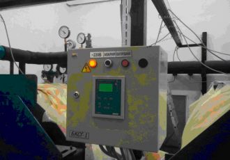 Блок контроля и сигнализации горелки БКСГ-1 котла в системе автоматизации котельной