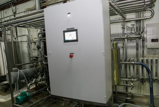 Пульт управления модульной пастеризационно-охладительной установкой для кваса