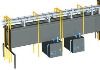 Автоматизация промышленной тактовой моечной установки