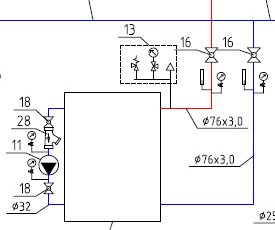 Щит управления пеллетным котлом