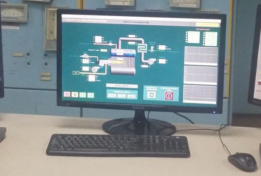 Автоматизация котла ДЕ-25-14ГМ с газовой горелкой Weishaupt