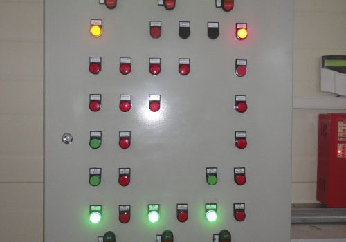 шкаф управления воздухонагревателем