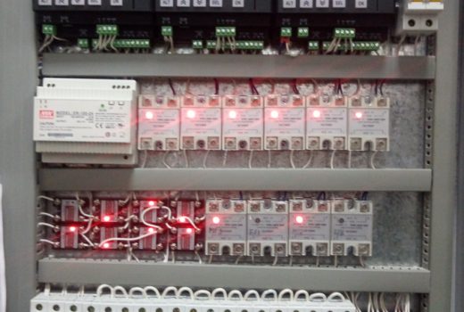 Шкаф управления модульной котельной и вентиляцией