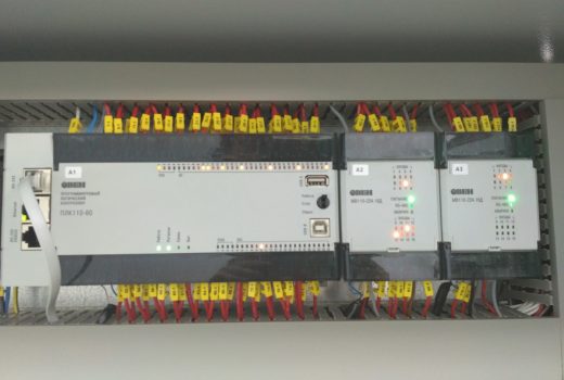 ОВЕН ПЛК в щите управления