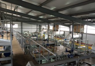 АСДУ водоподготовительной установки для убойного цеха комплекса по производству и переработке птицы