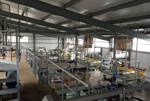 АСДУ водоподготовительной установки для убойного цеха комплекса по производству и переработке птицы