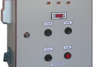 Шкаф управления печью в лакокрасочной камере