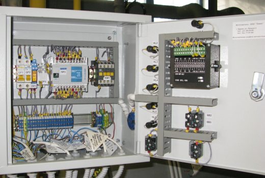 шкаф управления паровым котлом