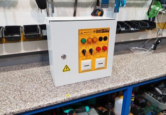 Шкаф управления двумя насосами КНС