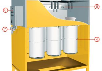 Щит управления системой фильтрации воздуха