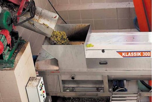 Функциональная схема линии переработки виноградного сырья