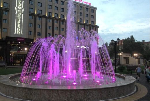 Автоматизированная система управления цветомузыкальным фонтаном