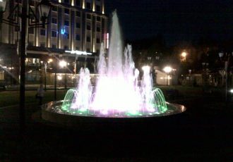 Автоматизированная система управления  цветомузыкальным фонтаном