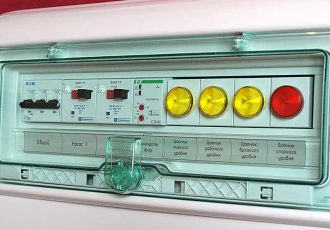 Щит управления для регулирования насосов канализационных систем (ЩУН КНС)