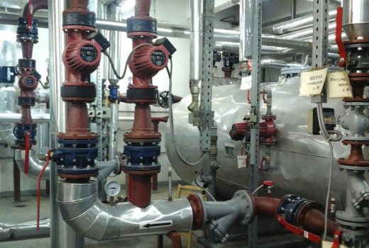 Замены контроллеров отопления Danfoss и Honewell в ЦТП института МИ РАН им. В.А. Стеклова