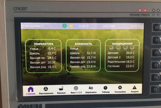 Автоматизация коттеджа