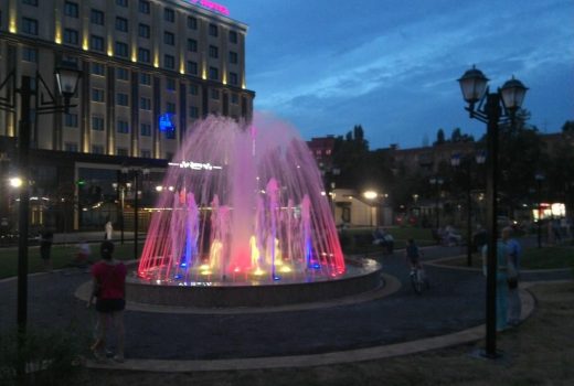 Автоматизированная система управления цветомузыкальным фонтаном