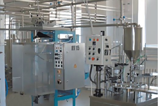 Технологическая линия на предприятии «Плодовка»