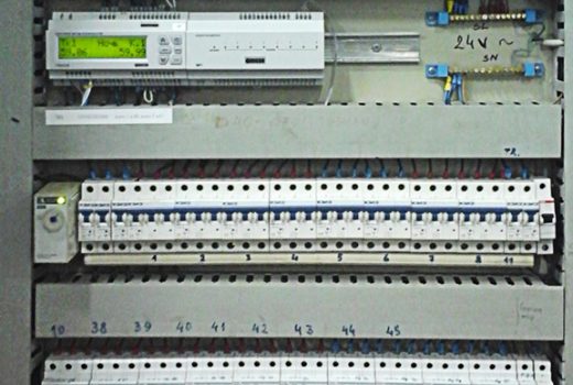 Замены контроллеров отопления Danfoss и Honewell в ЦТП института МИ РАН им. В.А. Стеклова