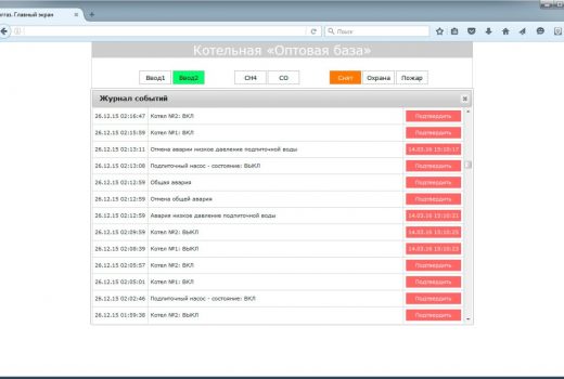WSCADA - журнал