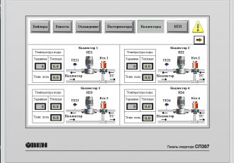 Диспетчеризация процесса пастеризации и охлаждения молока