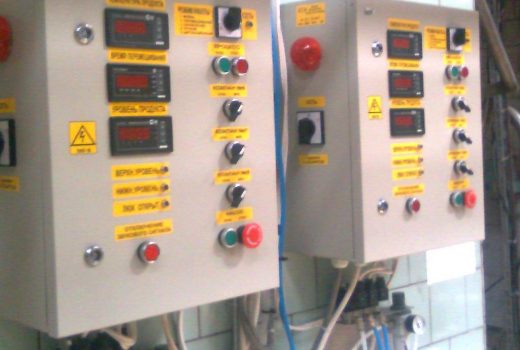 Шкафы управления.