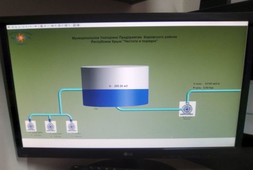 Автоматизация и диспетчеризация процесса водоподготовки и подачи воды в городскую сеть