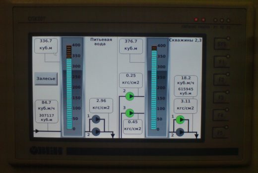 СПК 207 панель управления 2