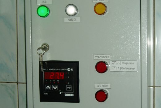Щит управления льдогенератором на ПР110, 2ТРМ1 и САУ-М7Е