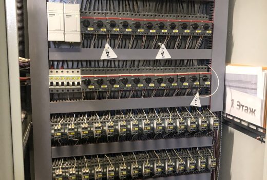 Шкаф управления 8 этаж