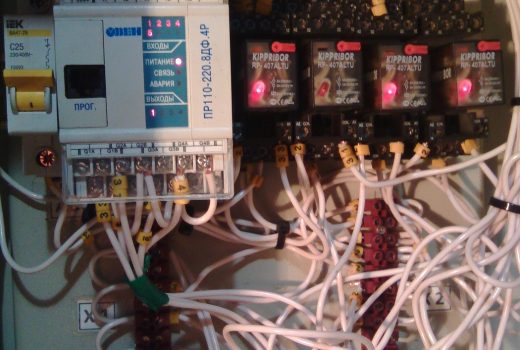 Шкаф управления.