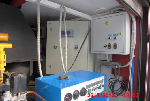 Щит автоматики котла внешний вид