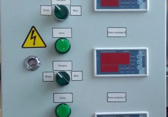 Система автоматического управления температурой установки по изготовлению изделий из искусственного камня