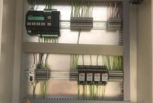 Состав шкафа управления фильтром №2