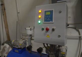 Щит управления станцией центрального вакуума (УВЛ)