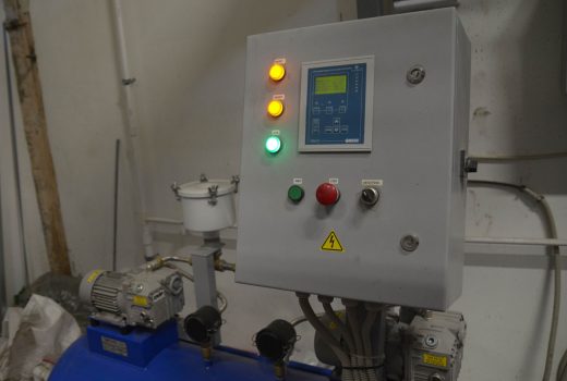 Щит управления станцией центрального вакуума (УВЛ)