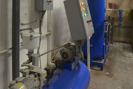 Щит управления станцией центрального вакуума (УВЛ)