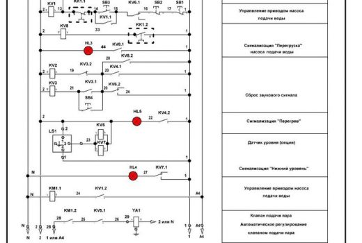 Схема электрическая принципиальная лист 1