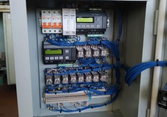 Управление горелками розжига сушила ферросплавов