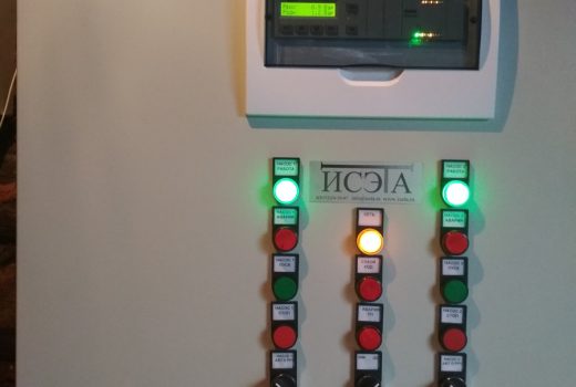 Панель оператора шкафа ИСЭТА-ШУНА