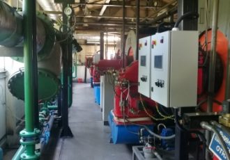 Замена автоматики управления котельной мощностью 50 МВт.