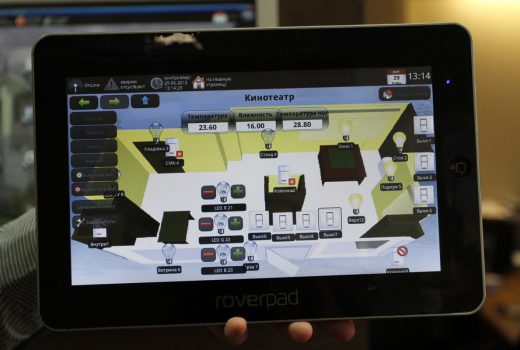 Планшет Android подключается к ОВЕН ПЛК160