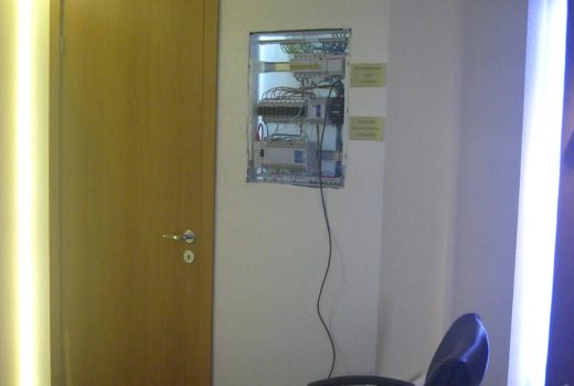 Расположение щитка