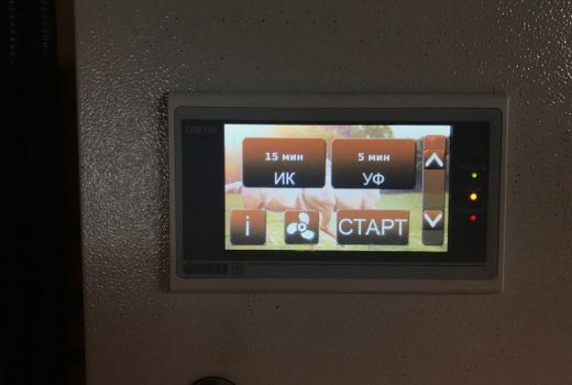 Внешний вид сенсорной панели