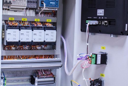 Общий вид контрольного щита