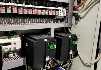 Шкаф управления для очистки воды села Черемуховка (Республика Коми)