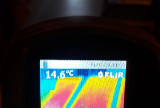 Проверка тепловизором полов